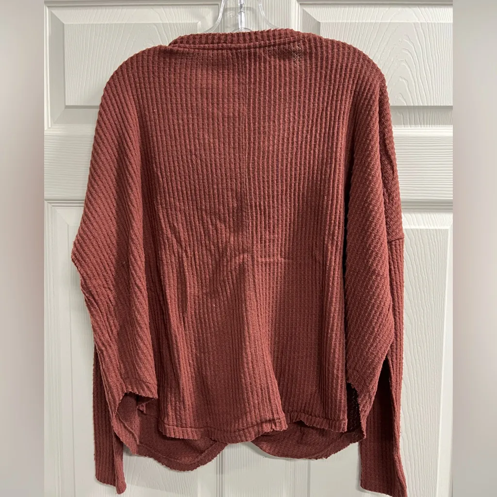 Urban Outfitters Out From Under Pink Long Sleeve Top - Size XS - VGUC - Image 2