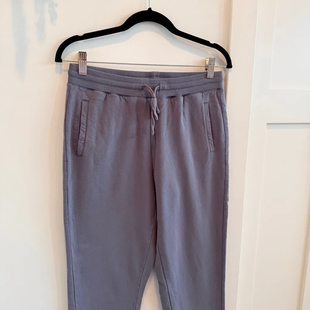 Barefoot Dreams Butter Fleece Grey Jogger Women's Petite Loungewear Size Small - Image 3