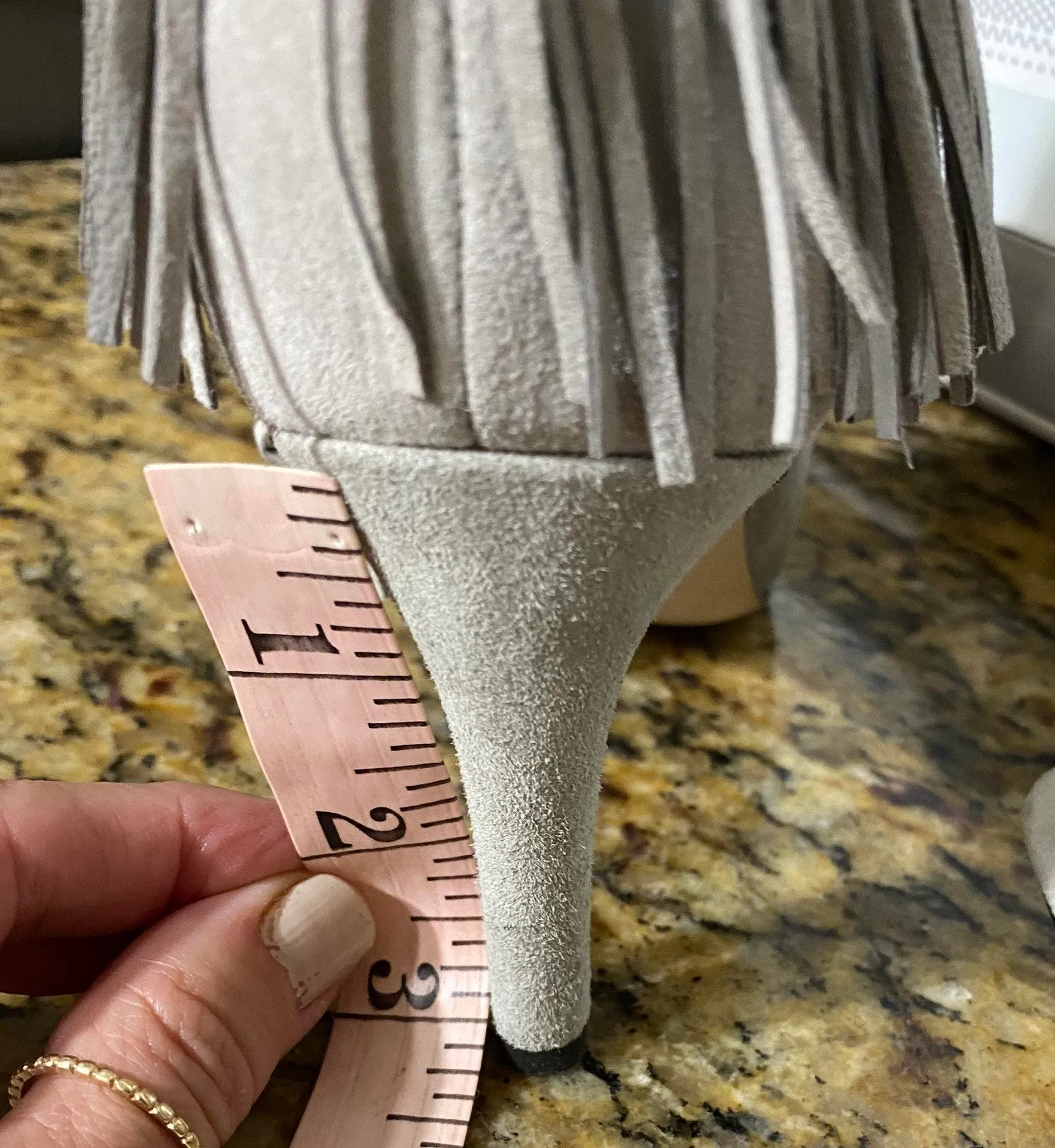 Fringe Ankle Boots Size 8 - Image 9