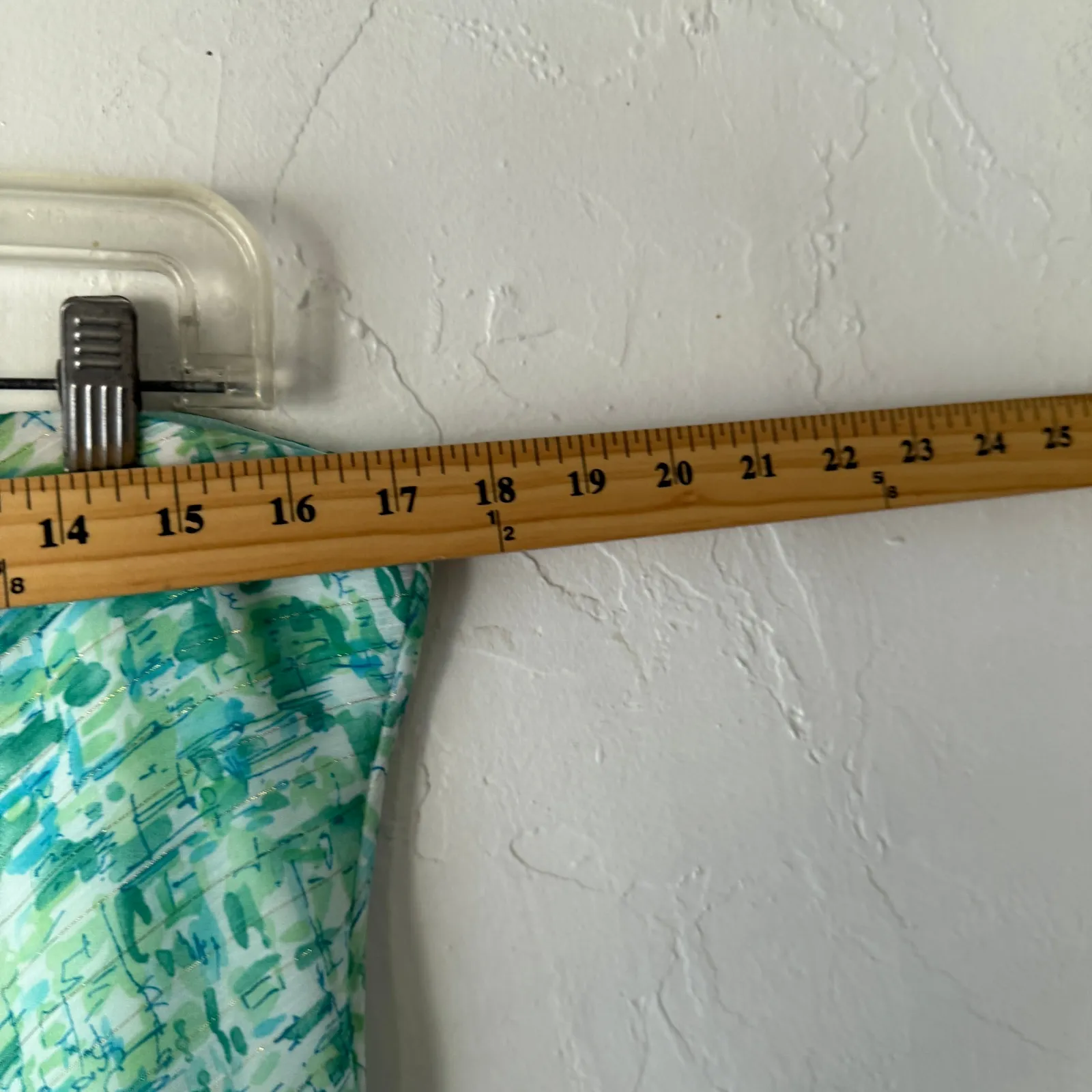 Vintage‎ Y2K Fairycore Dressbarn Abstract Swirl Midi Skirt Green L USA - Image 6