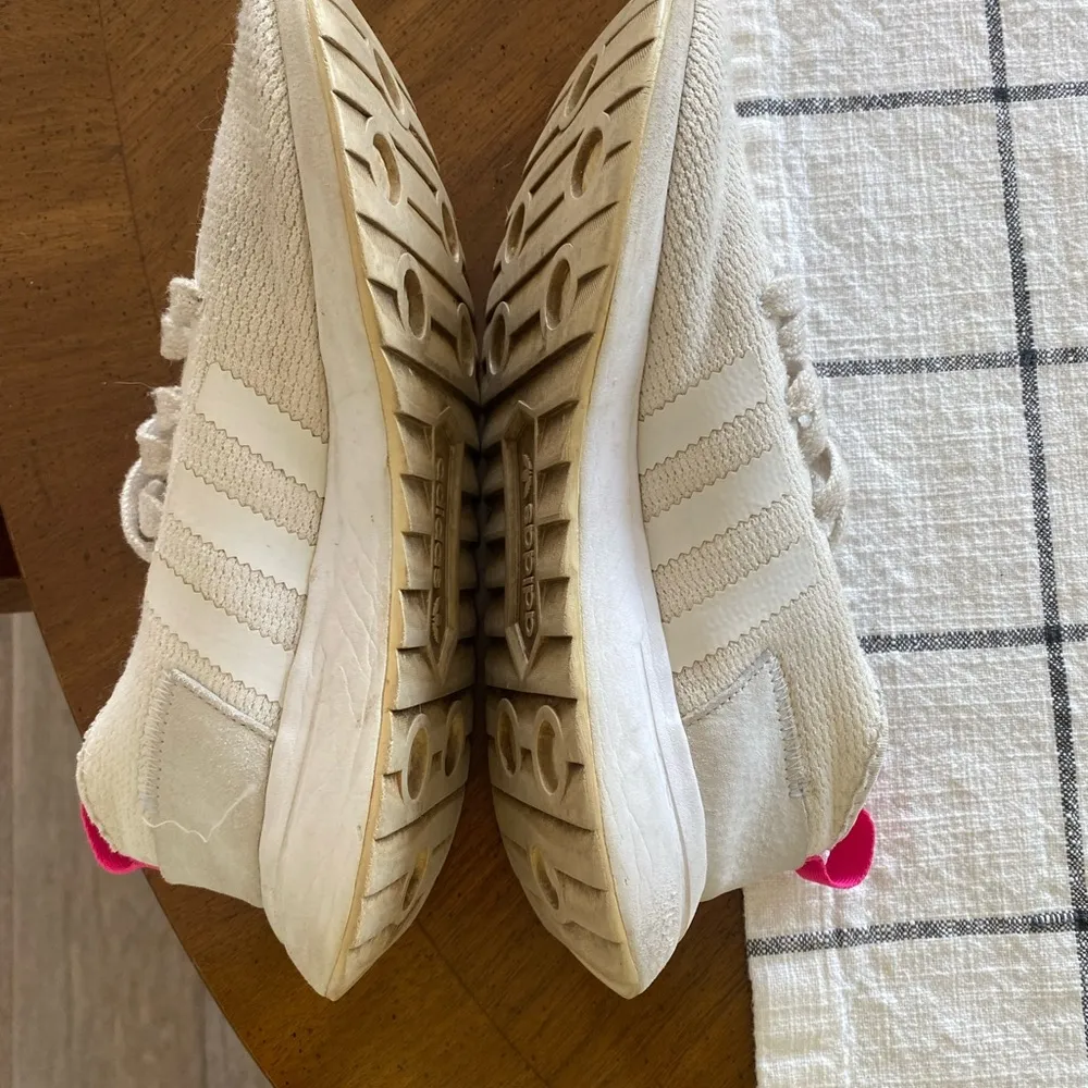 Adidas White Sneakers - Image 3