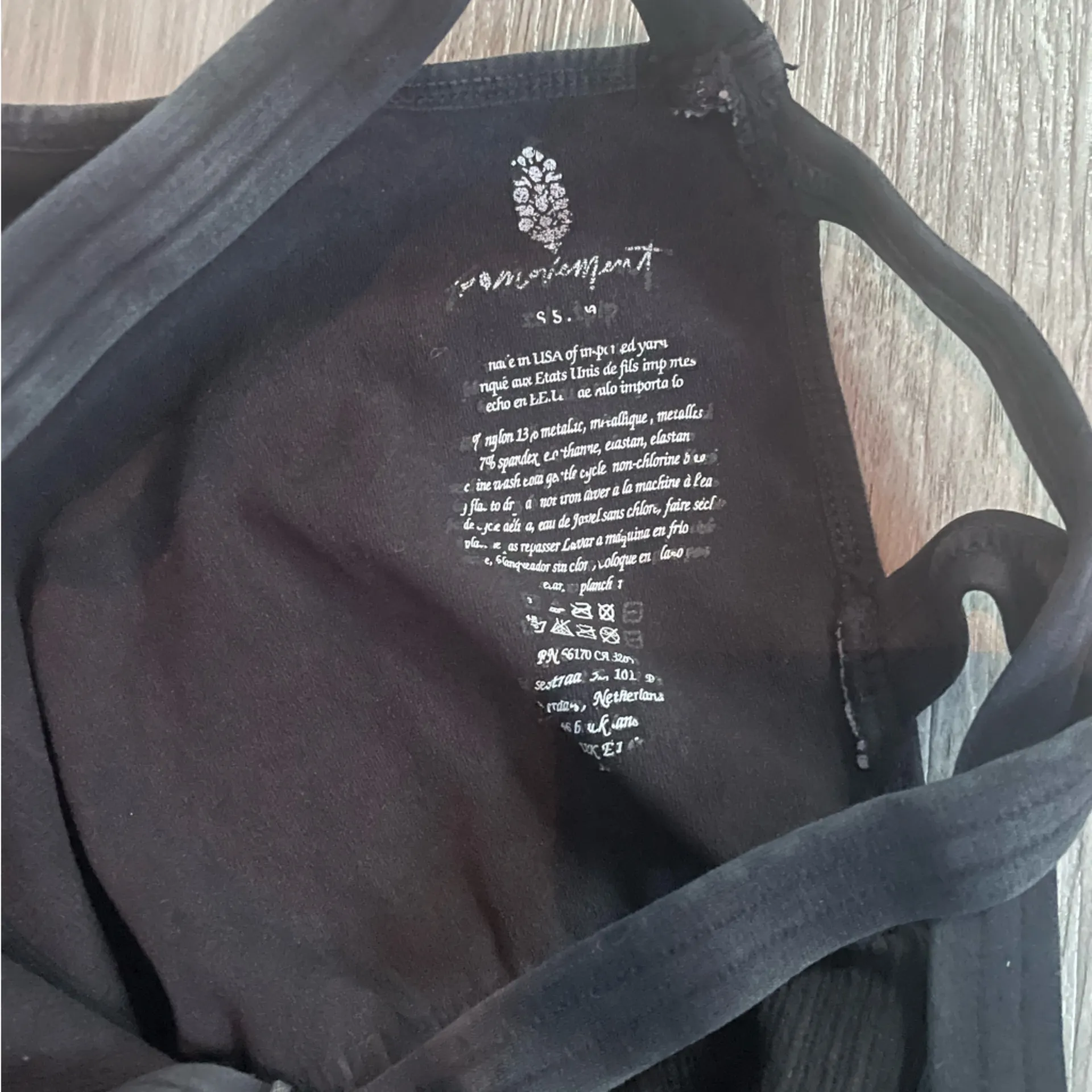 Free People Movement Good Karma Onesie Black XS/S - Image 8