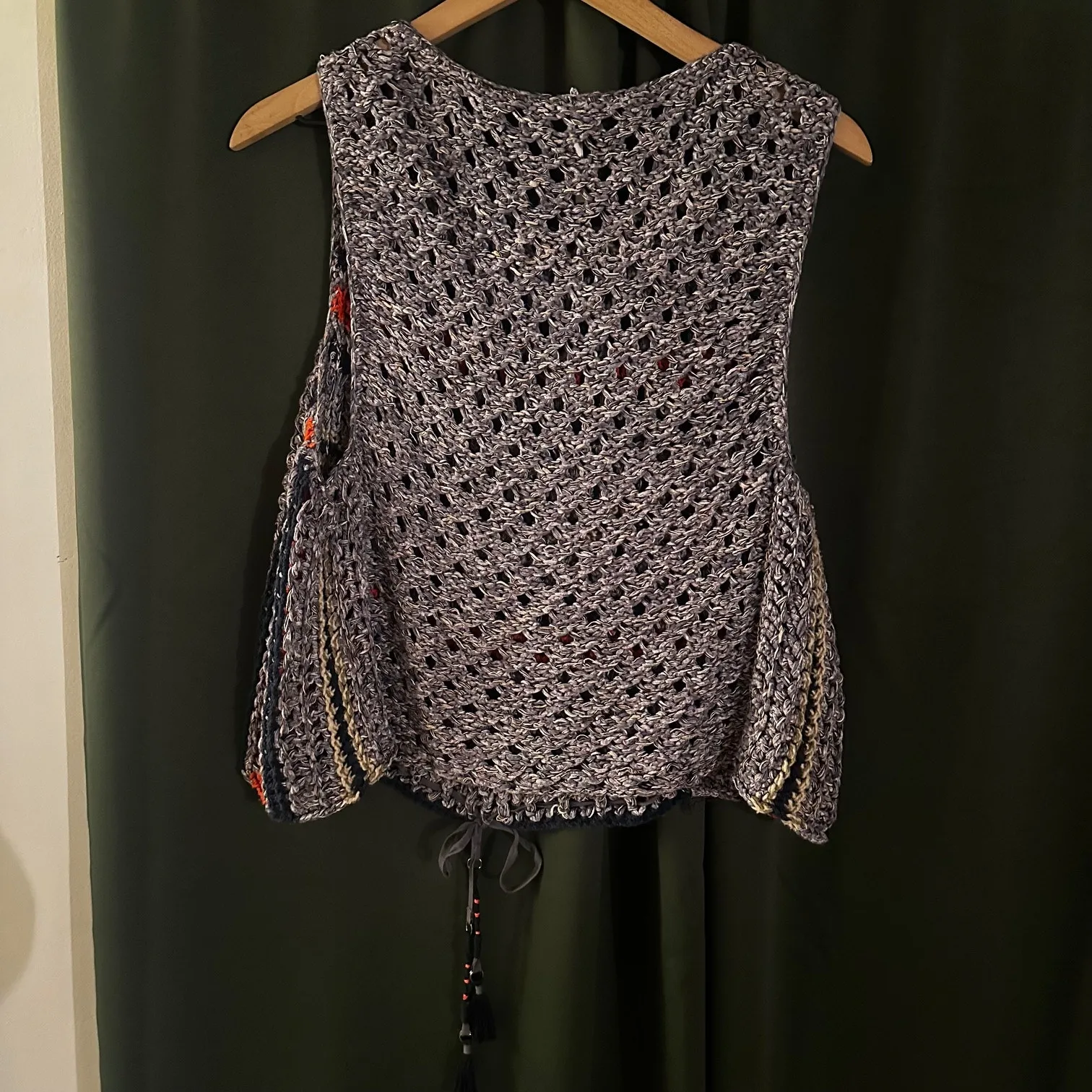 Free People Step Outside Crochet Sweater Top - Image 5