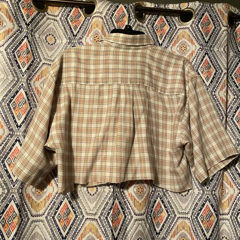 cropped flannel - Image 5