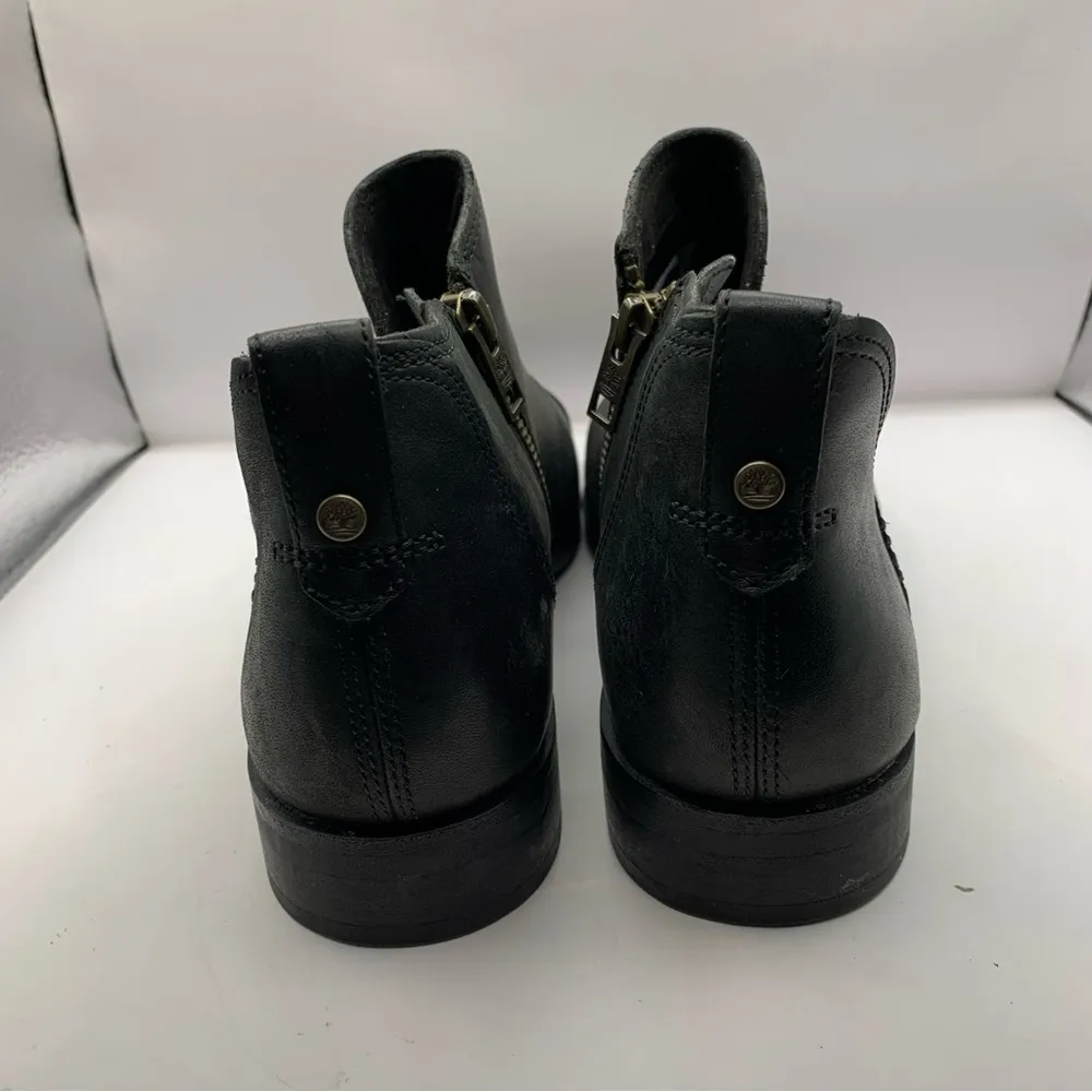 Timberland Women's Somers Falls Ankle Boot US 9 black leather Fall - Image 5