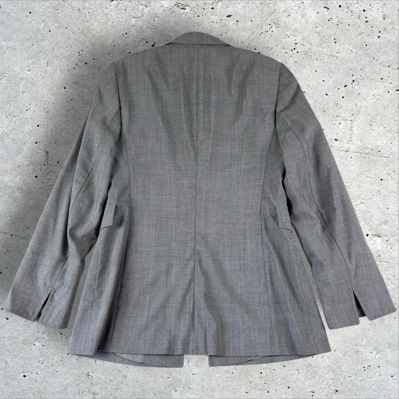 Akris Punto Gray Double Breasted Wool Blazer Jacket Size US‎ 6 Career Workwear - Image 5