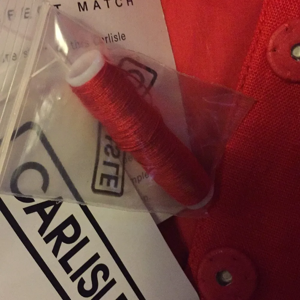 Brand New Carlisle Cropped Red Linen Jacket! Size 2 NWT - Image 10