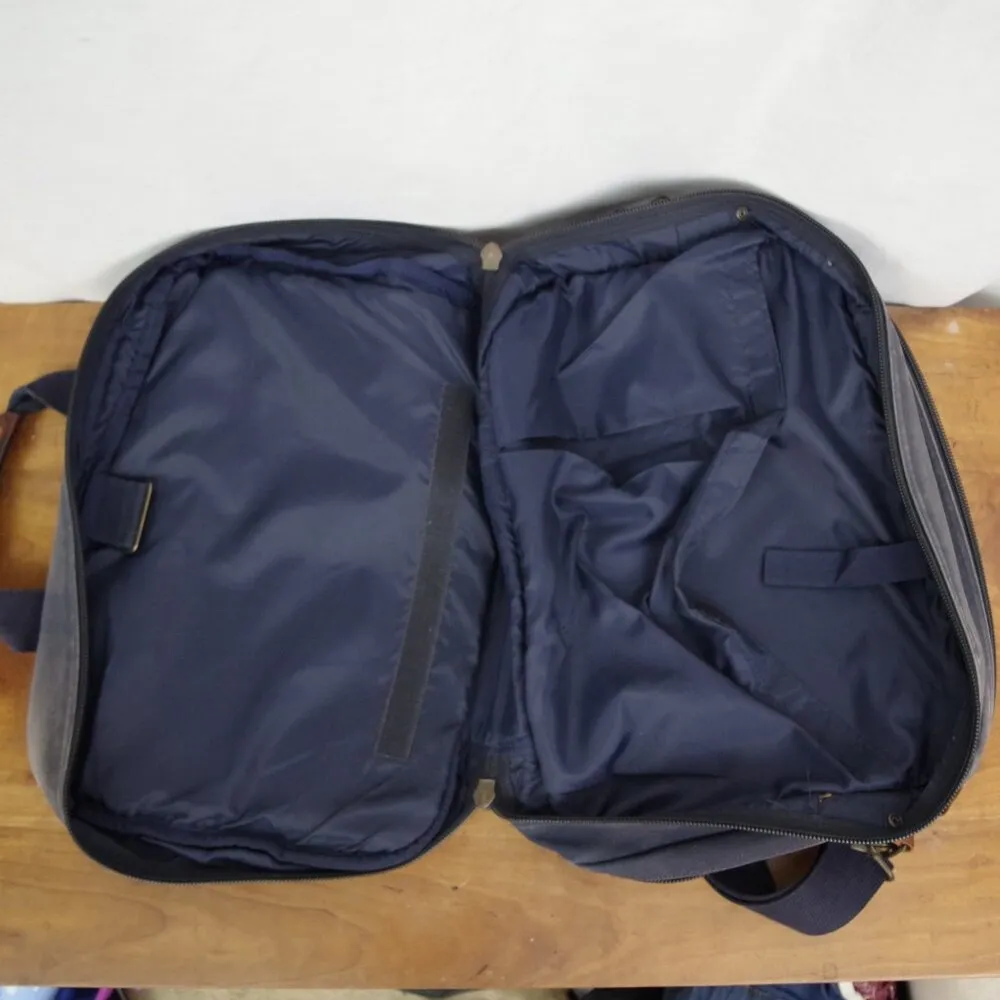 Vintage Distressed Harvard University Native American Program School Bag Blue - Image 14