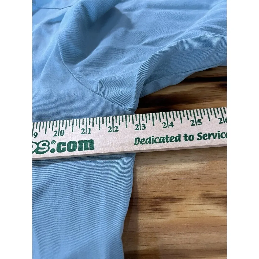 Soft Surroundings Tencel Long Sleeve Button Up Shirt Size Large Classic Vintage - Image 4