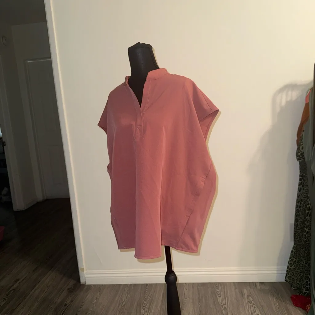 Figs Rafaela mauve pink XL top - Image 2