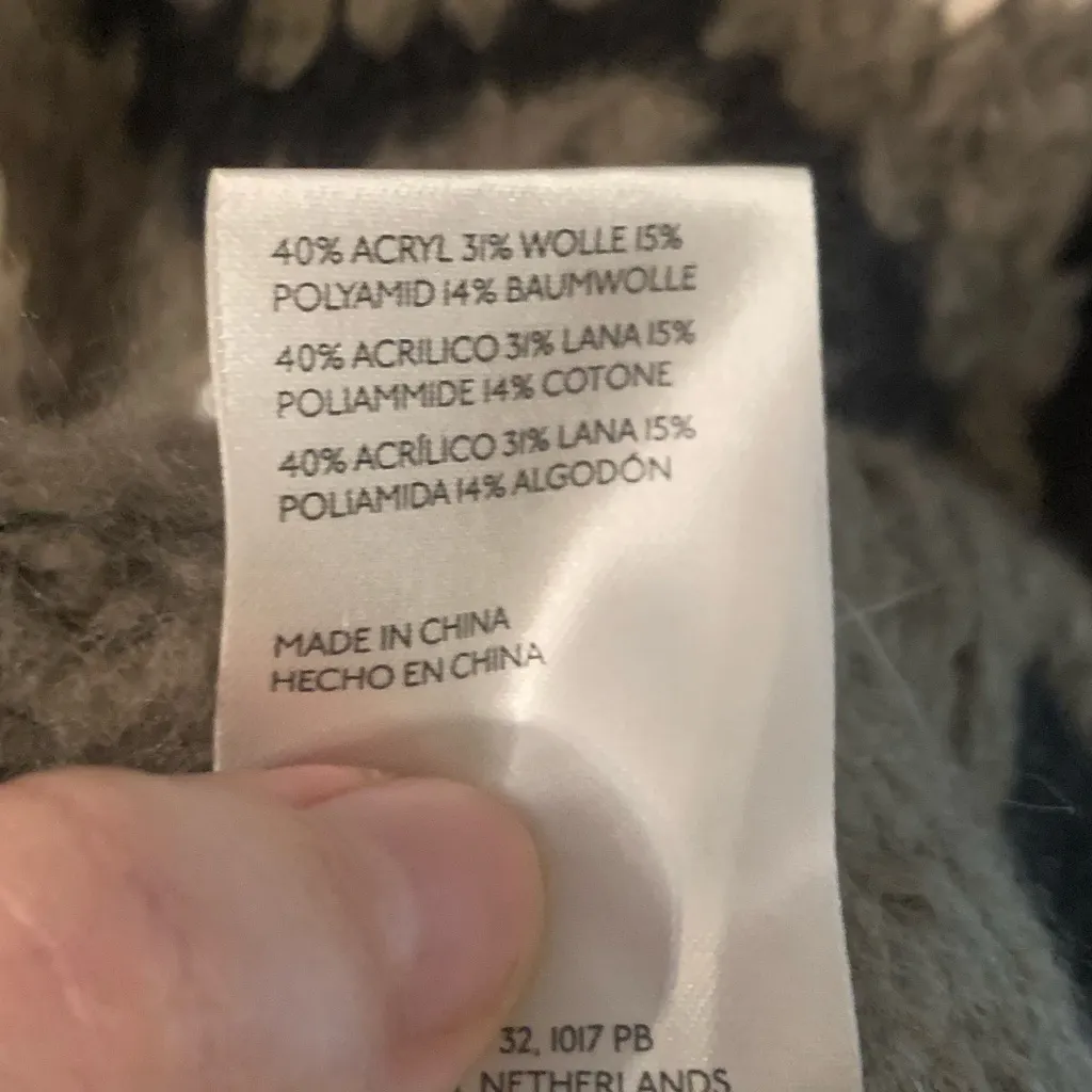 Free People Last Rodeo Oversized Sweater Size Small - Image 7