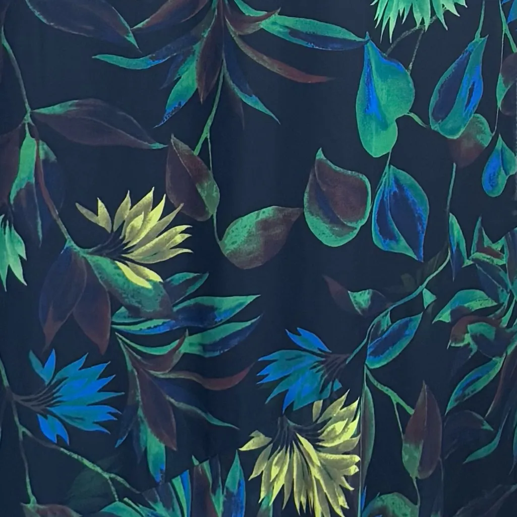 Taylor Women’s Size 8‎ Black Floral Maxi Dress Halter flowy 8749M - Image 8