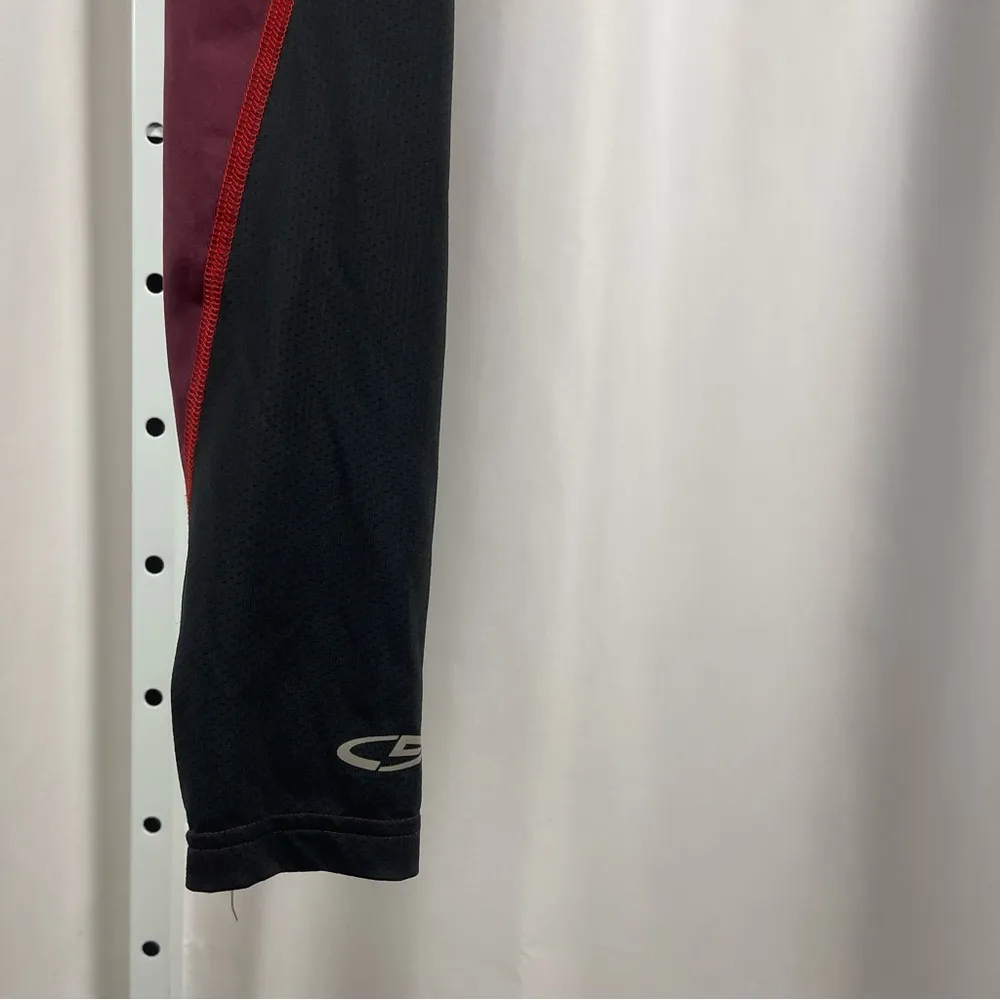 C9 Champion Large Power Core DuoDry Leggings Workout Running Tights Workout Red - Image 3