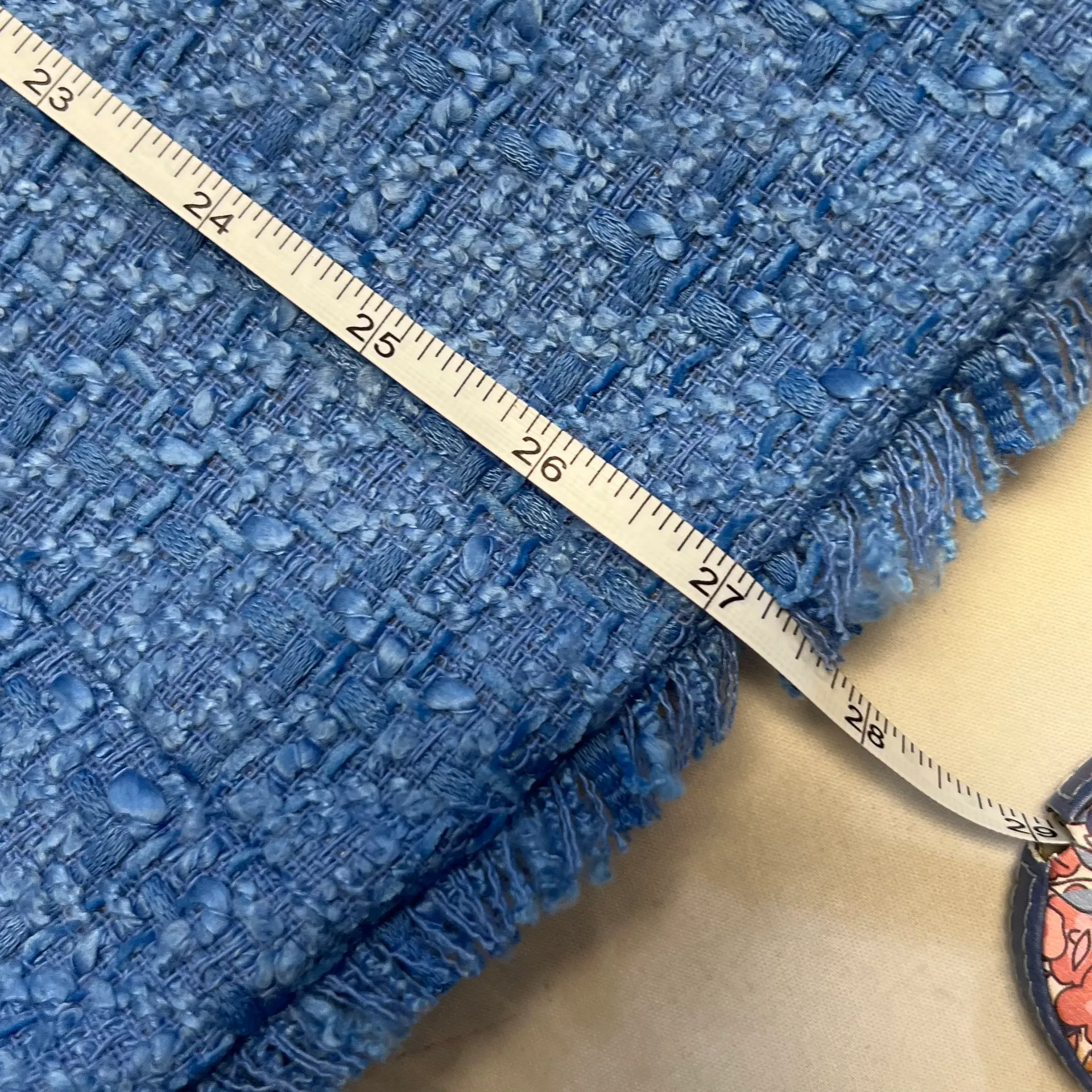 AT Fringed Tweed Double Breasted Blazer NWT - Image 11