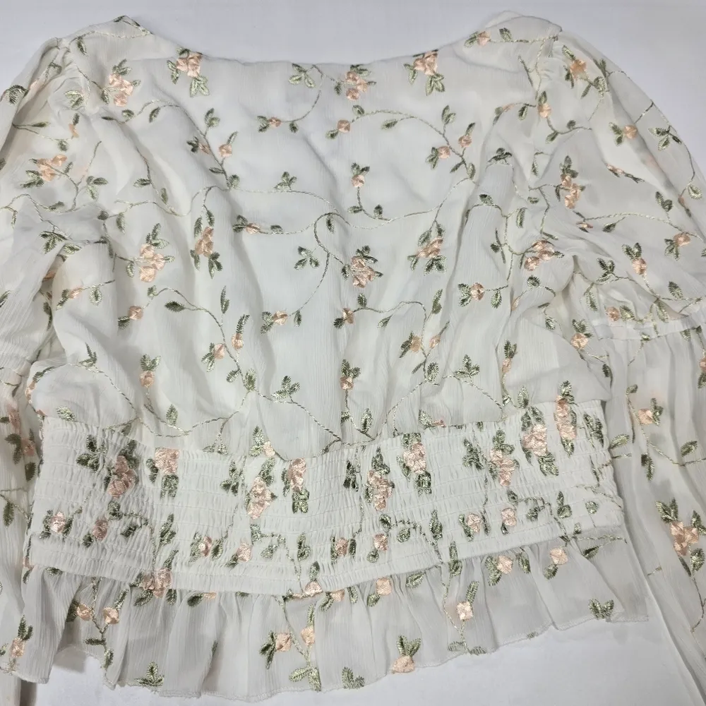 MAJORELLE Emerson Top in White Field - Image 10