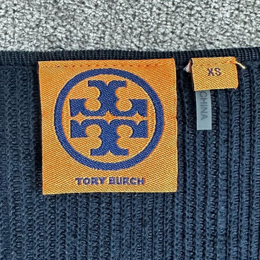 TORY BURCH Silk Striped Sweater Size XS - Image 7