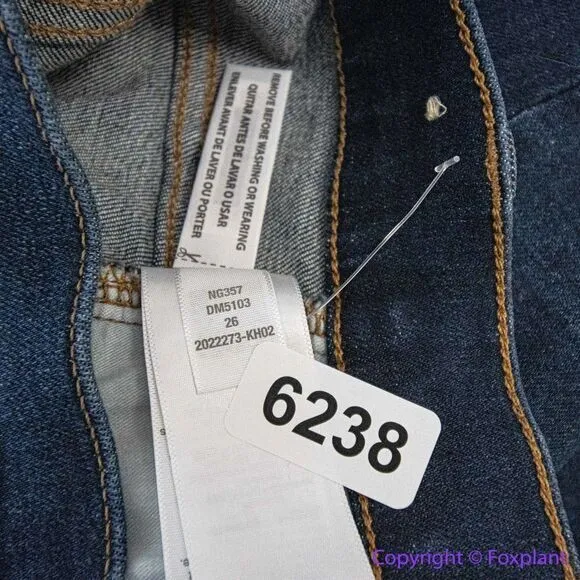 NEW Madewell Skinny Flare‎ Jeans in Colleton Wash, 26 - Image 15