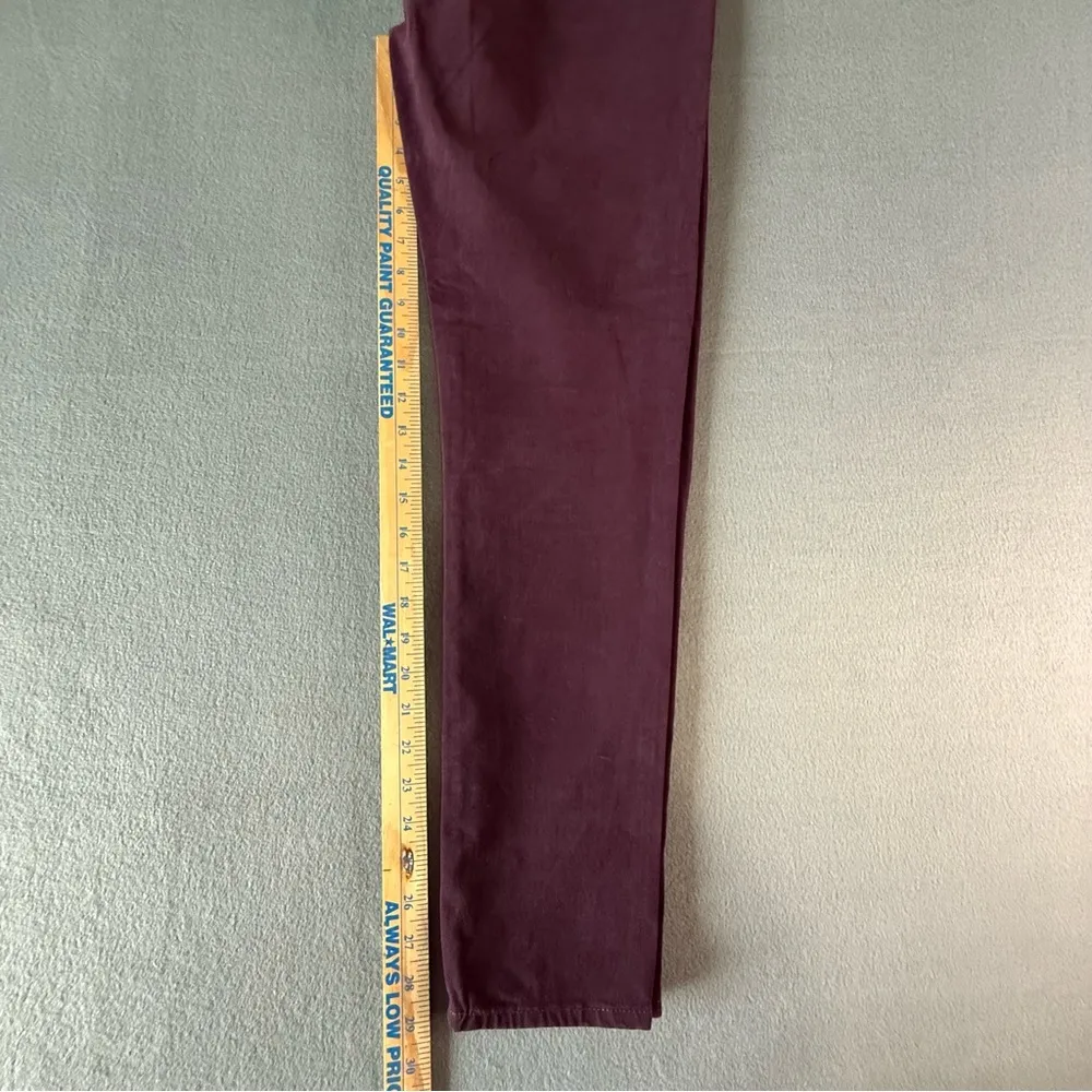 Lucky Brand Women’s Velvety Deep Purple‎ Brooke Stretchy Jeans 10/30 Holiday - Image 4