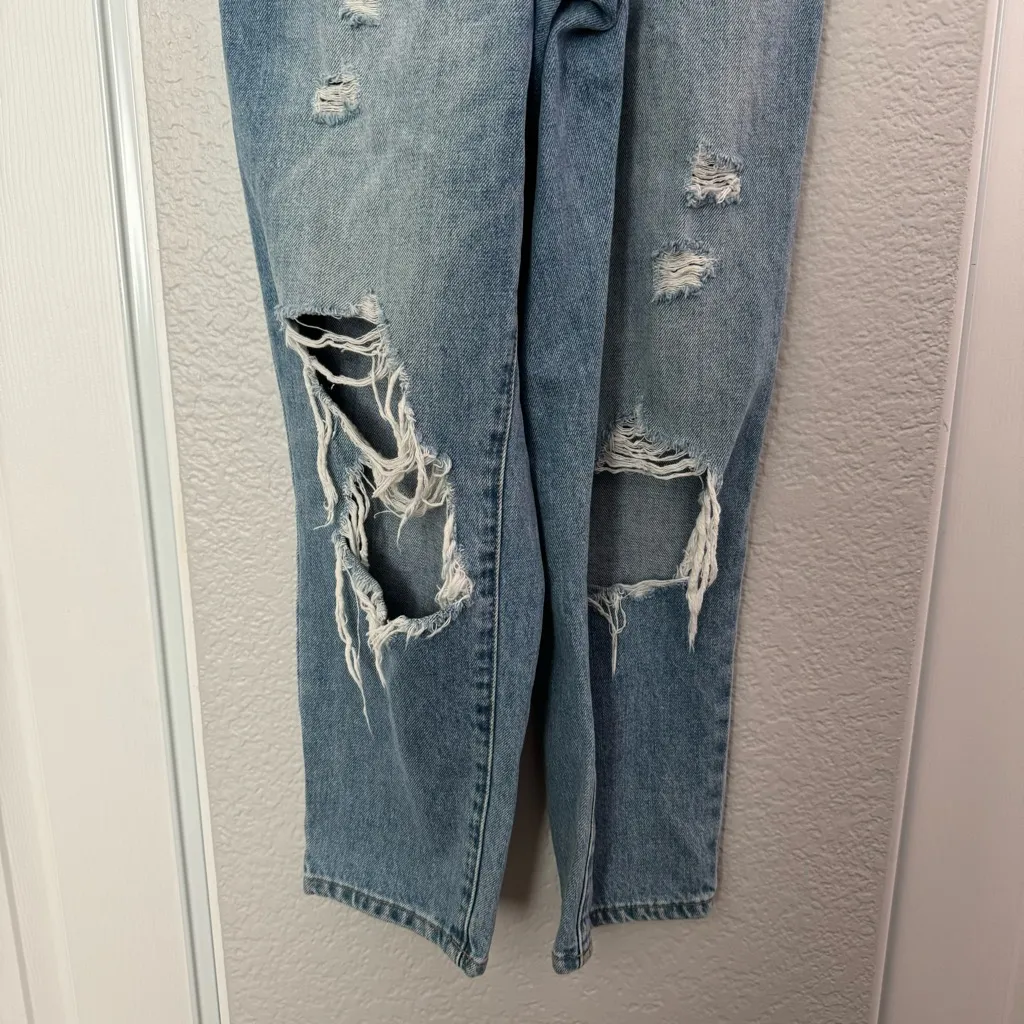 BlankNYC • Denim Overalls • Ripped/Distressed • Size 26 - Image 10
