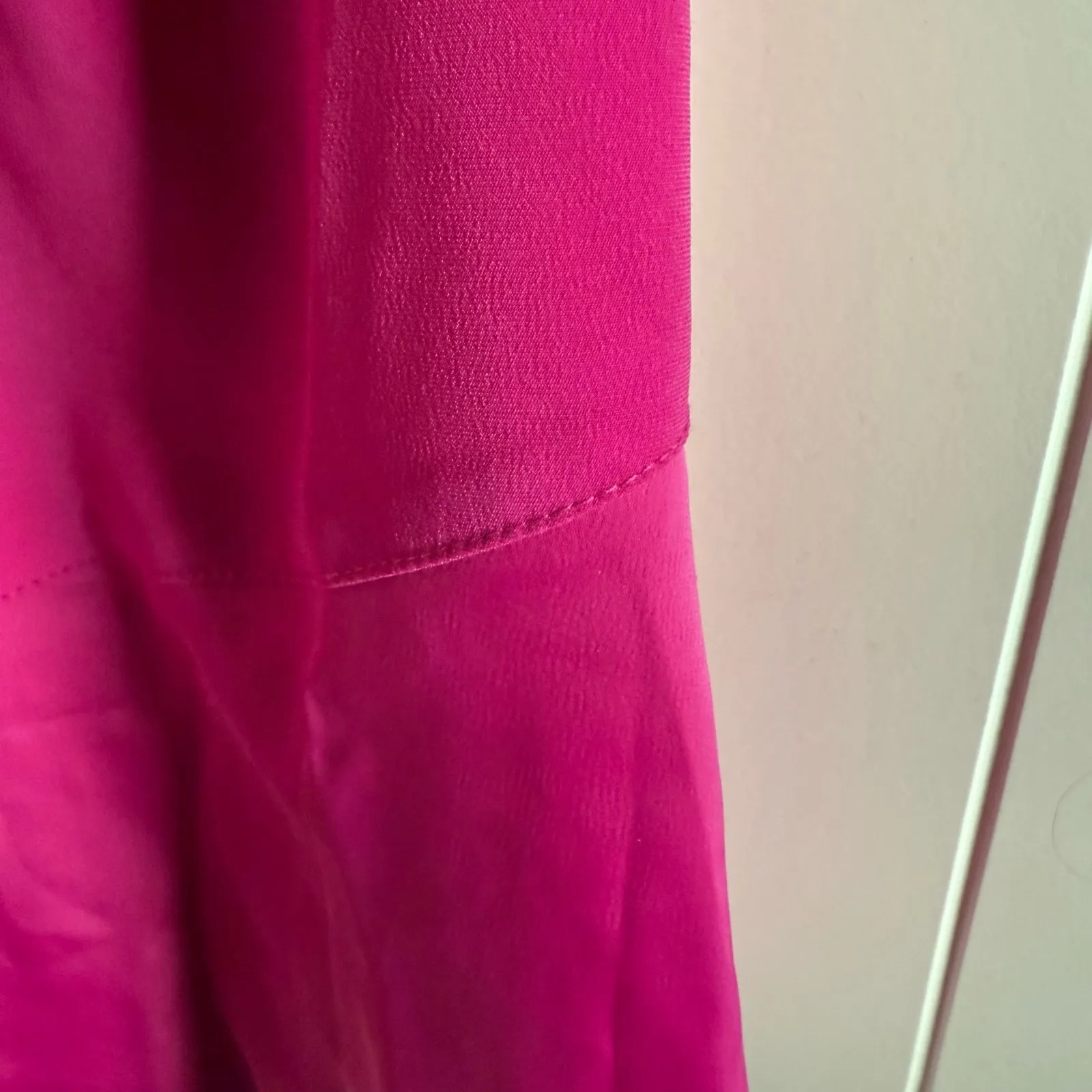 REBEL Wilson Womens Top Sz 20W Asymmetrical‎ Festive Fuchsia NEW Short Sleeve Pink - Image 5