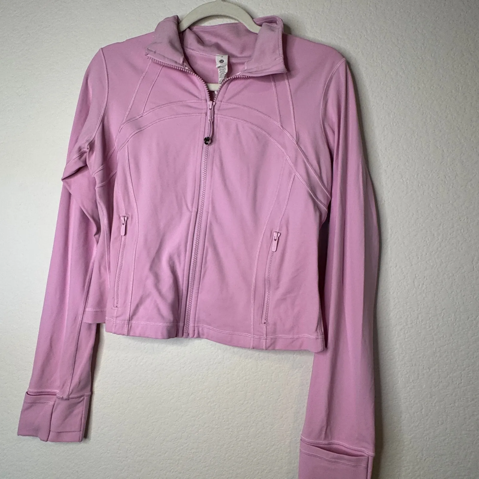 Lululemon Nulu Cropped Define Jaket in Vita Pink - Image 4