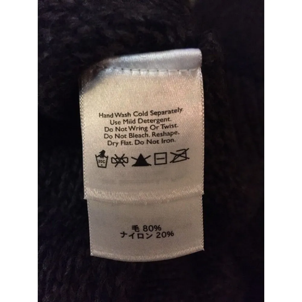 Eddie Bauer Sweater Womens M Used Lamb Wool Pullover Winter - Image 10