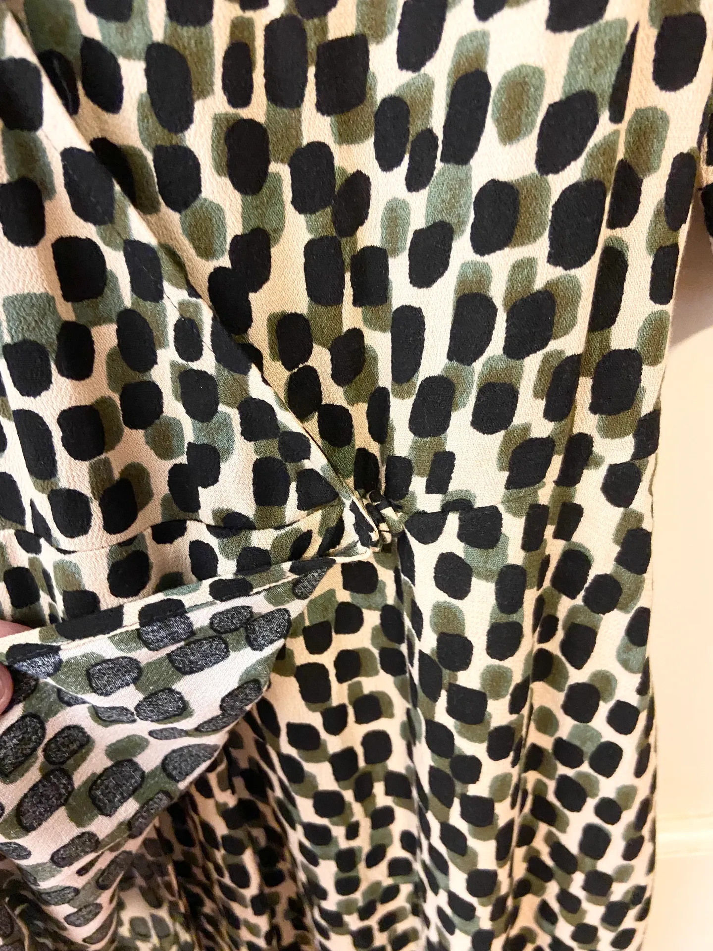 NWT  handkerchief-hem wrap dress - Image 6