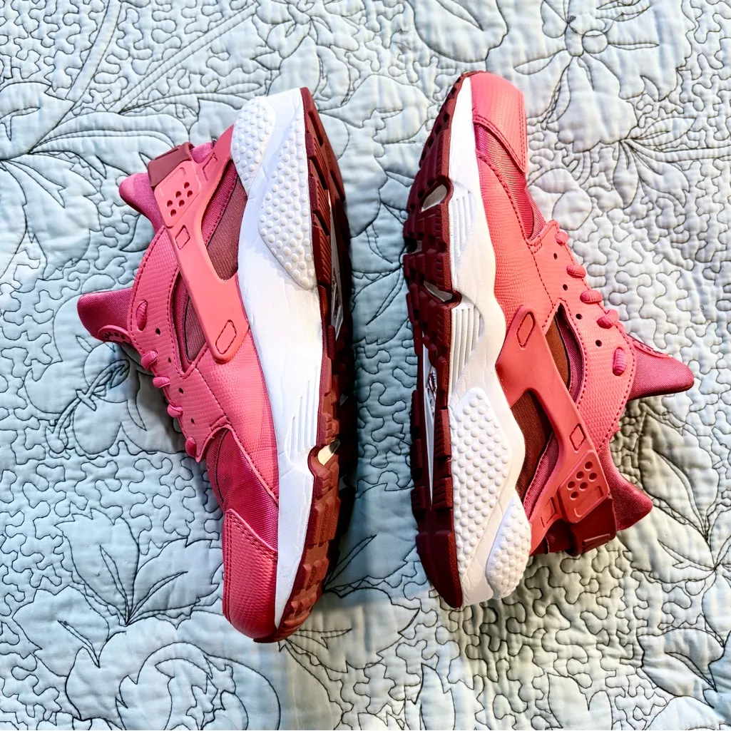 Nike Air Huarache Run Ember Pink Women’s Sneakers 634835-801 Sz 9.5 💚 - Image 3