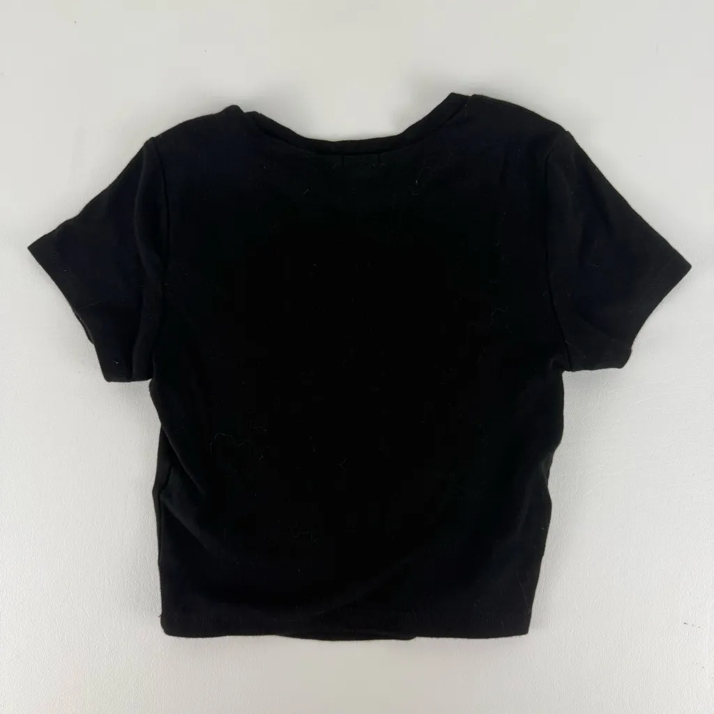 Garage Black Tee with Red Cherry Design - Image 3