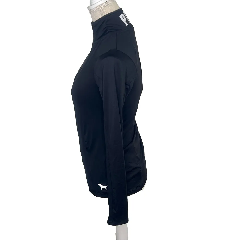 Pink Victoria Secret Ultimate 3/4 Zip Front Women's Top Size S SKU#C24111 - Image 4