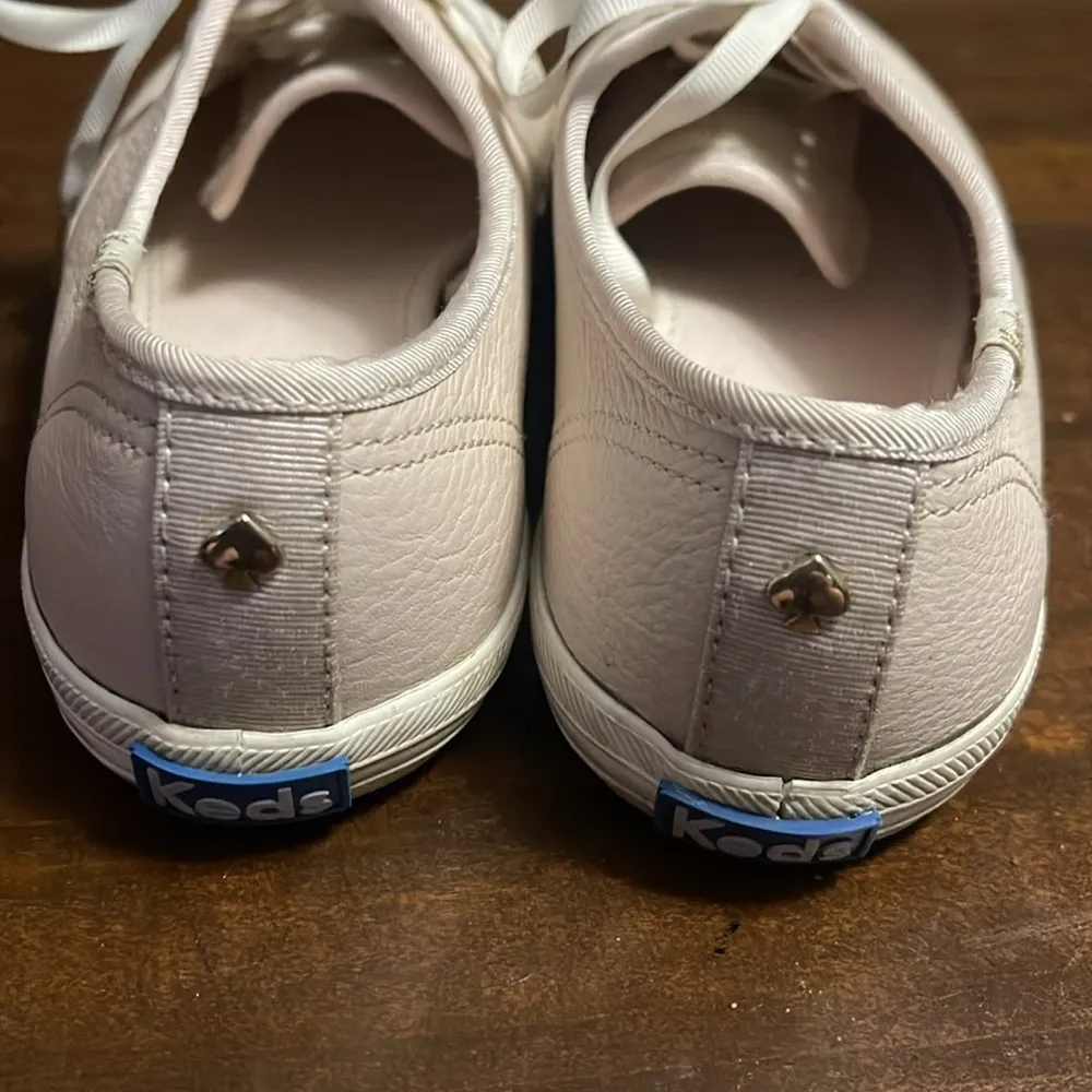 Kate Spade leather Keds soft pink - Image 3