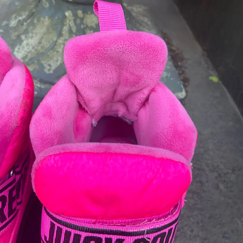 Juicy Couture  Pink Veronica Boots/Booties - Image 4