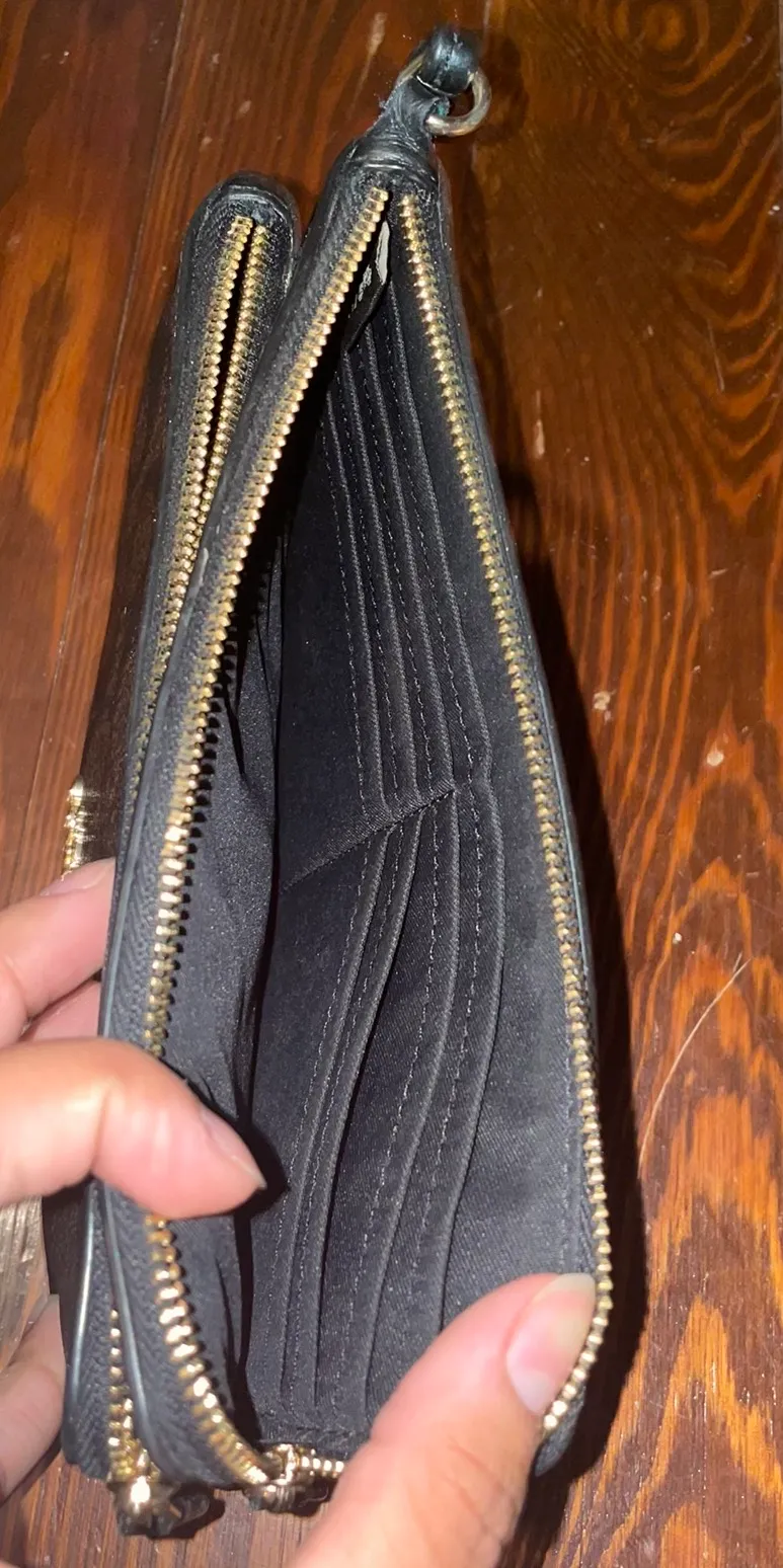 Coach Double Zip Wallet Wristlet - Image 5