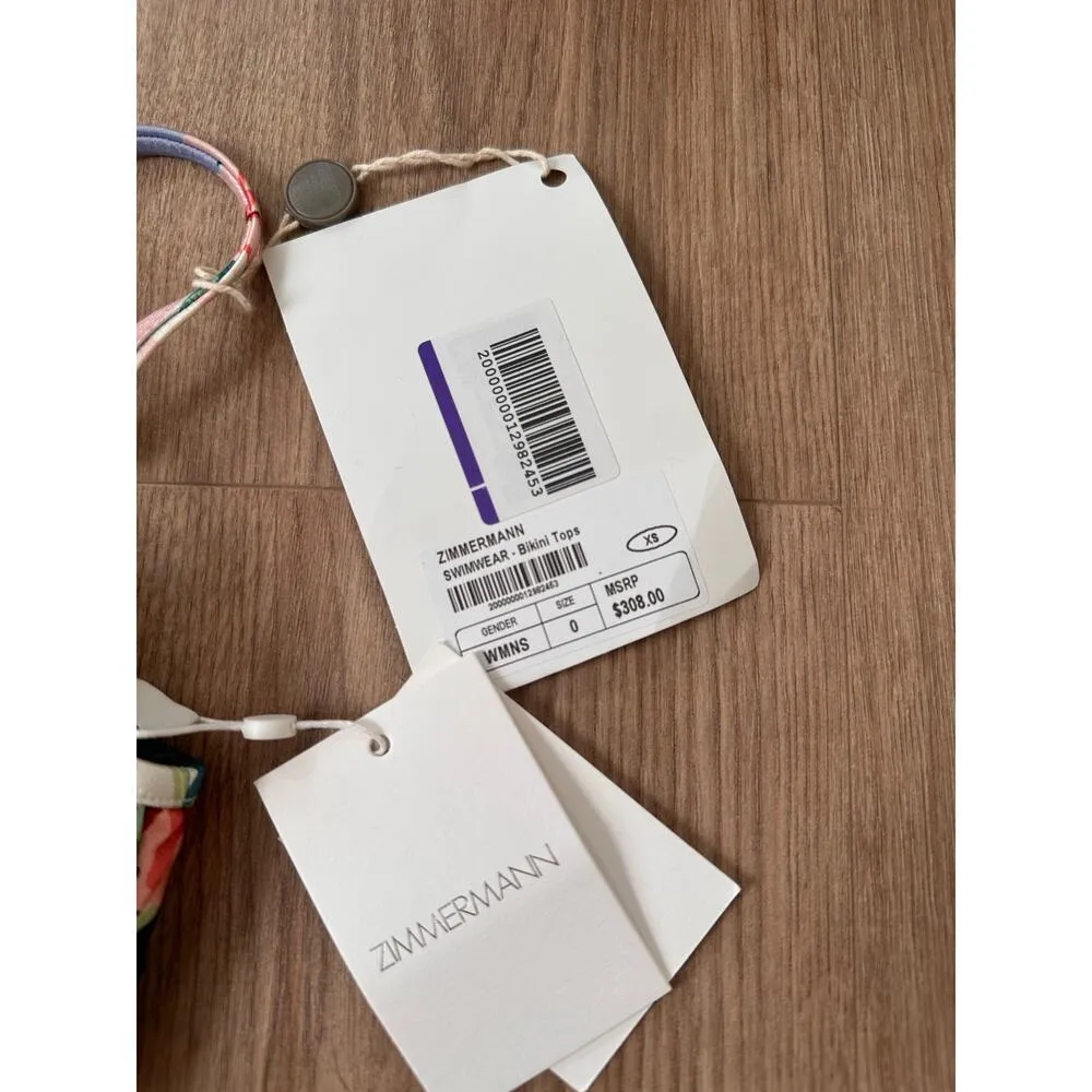 Zimmermann NEW NWT  Bellitude Balcony Bra Swim Top size XS A/B - Image 3