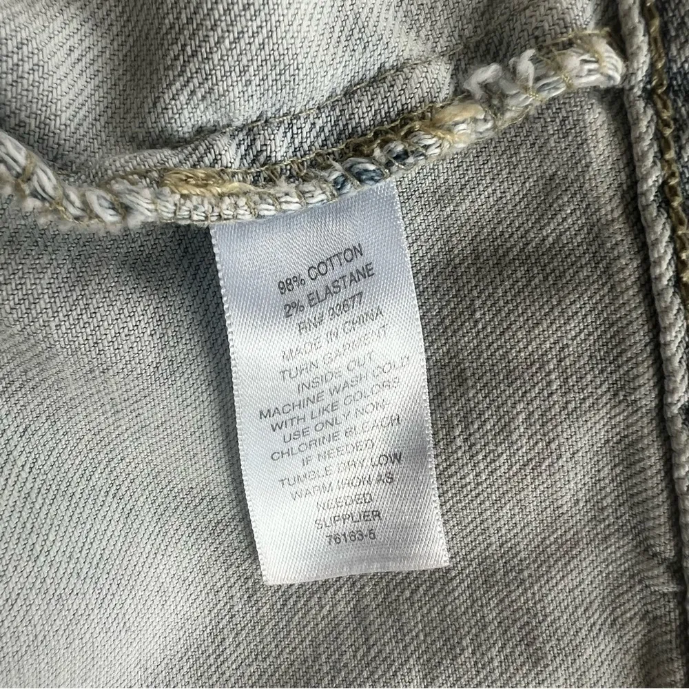 a.n.a . Jacket Denim Light Wash Blue S Classic Trucker - Image 15