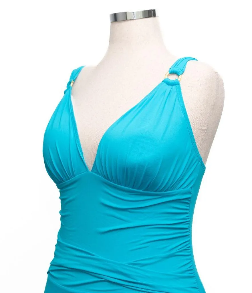 Bleu Rod Beattie | New! Ruched One Piece Swimsuit - Image 10