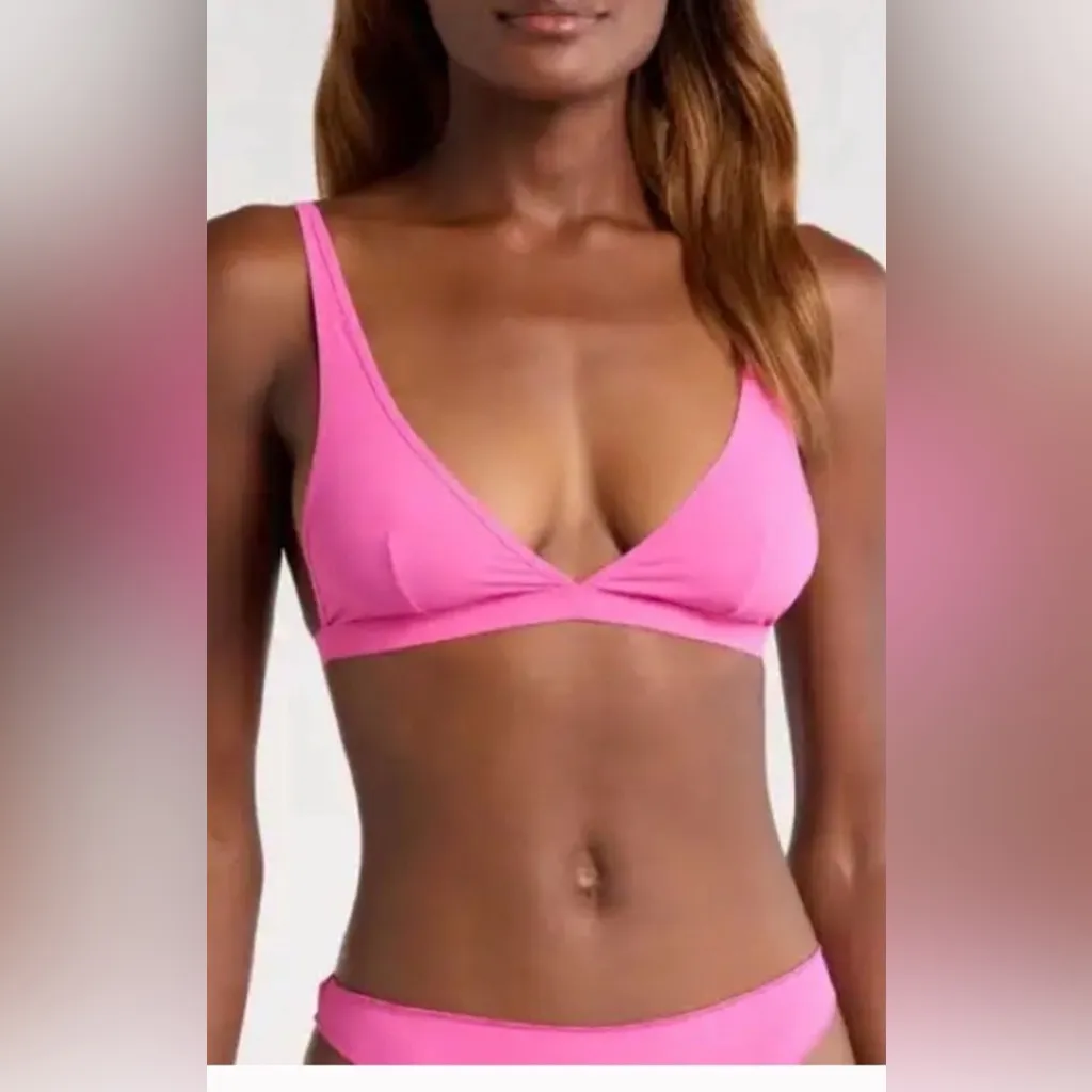 Free People Collagen Yarn Triangle Bralette - Image 2