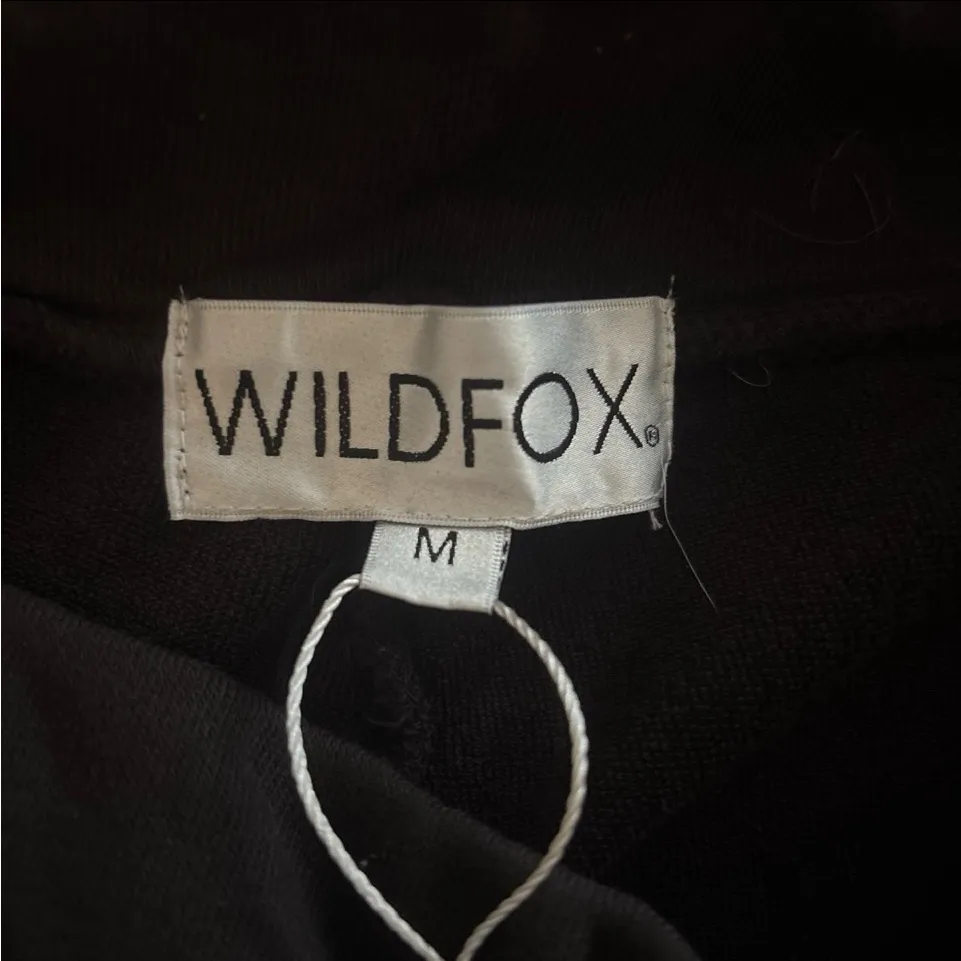 Wildfox Black Garment with Fringe - Image 4