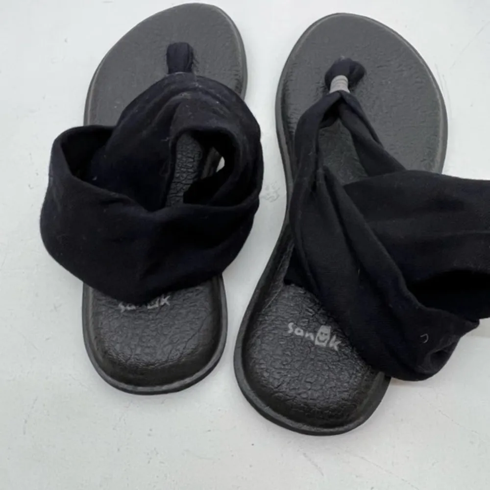 Yoga sling 2 sandals cushion comfort lightweight knit upper yoga mat size 8 - Image 5