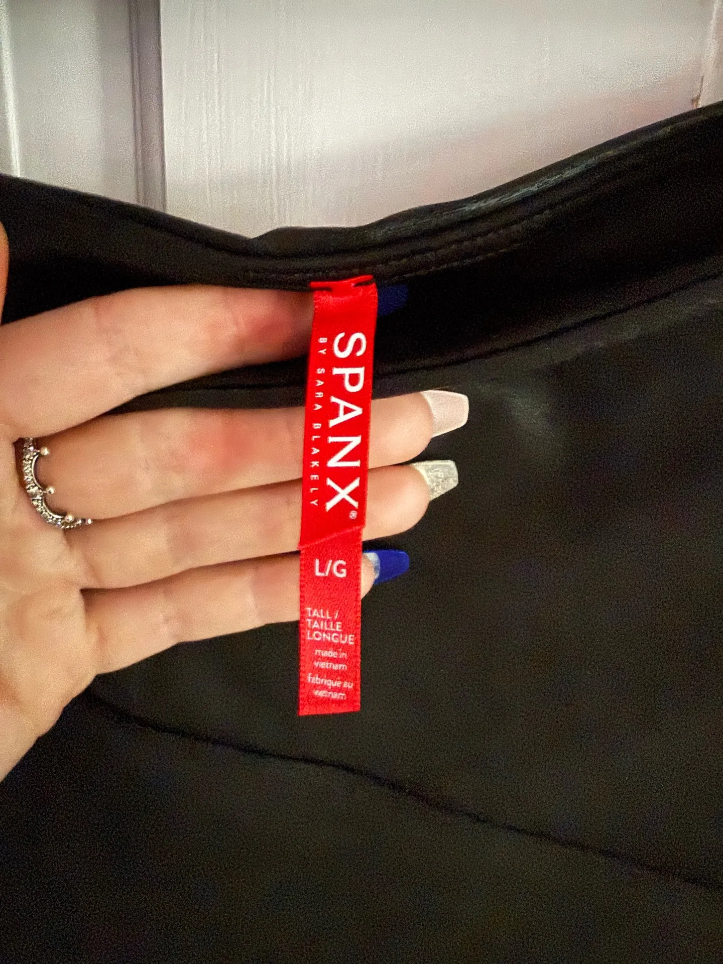 NWT Spanx Faux Leather Leggings - Image 4