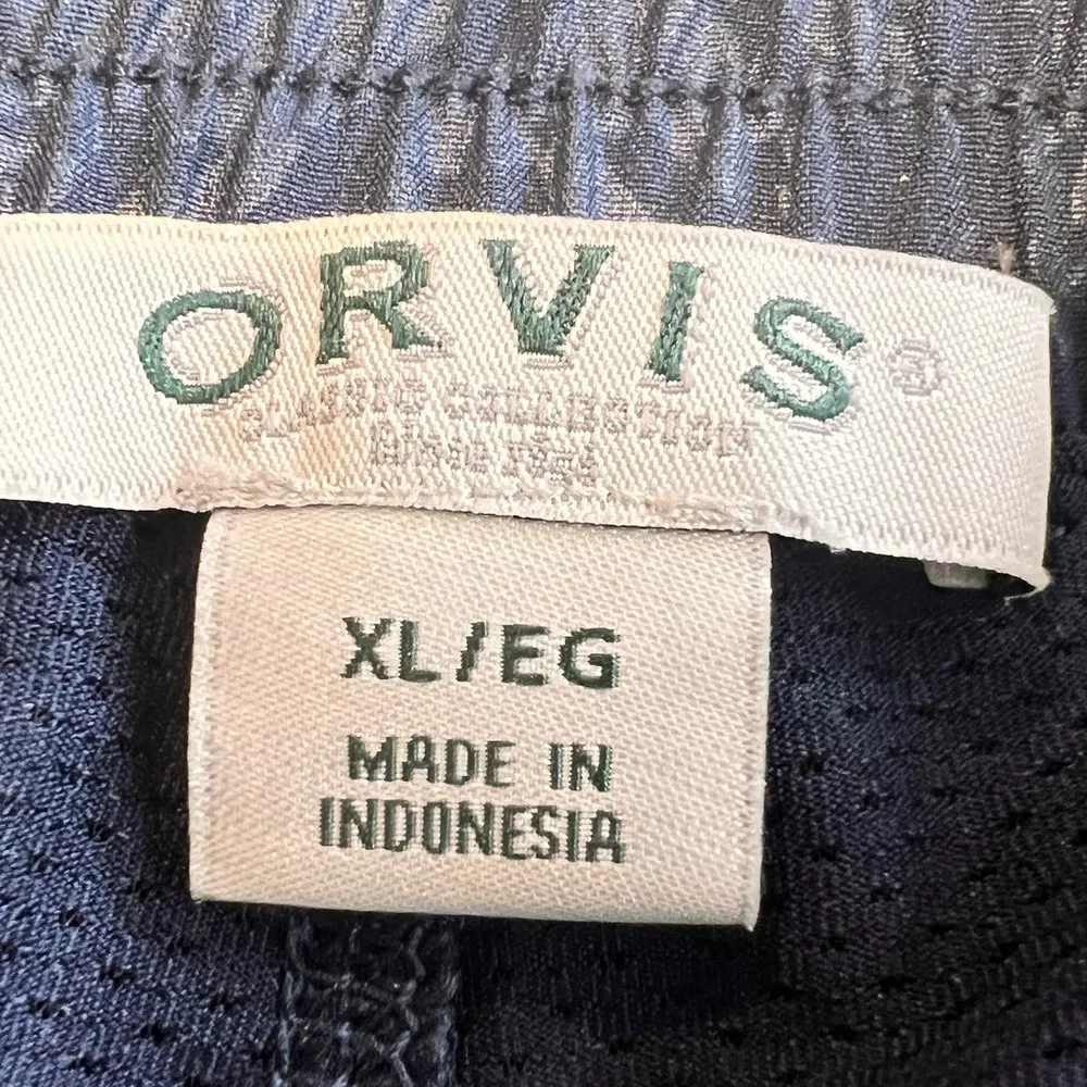 Orvis Womens Embossed Skort Blue Size XL Golf Athletic Pull On Stretch Shorts - Image 3