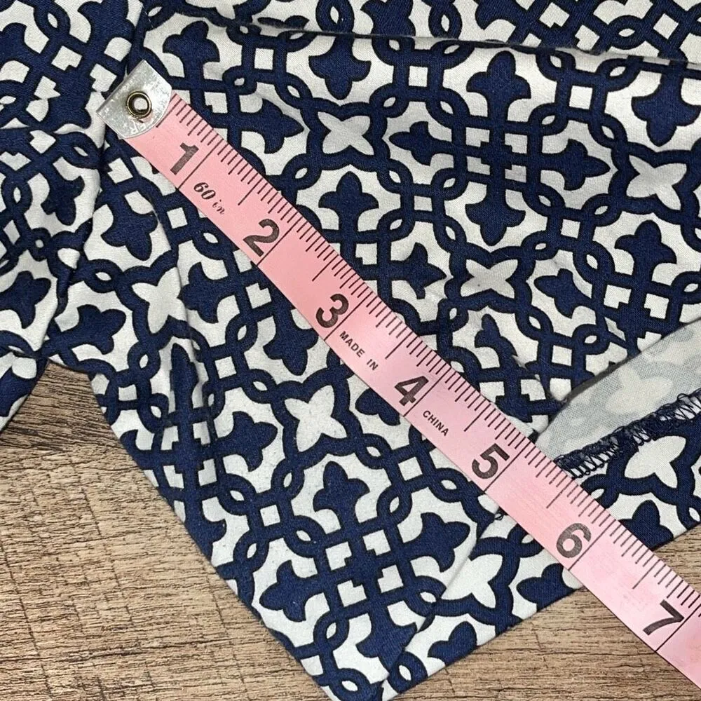 Laundry by Shelli Segal Womens Fleur De Lis‎ Flat Front Shorts Size 6 - Image 8