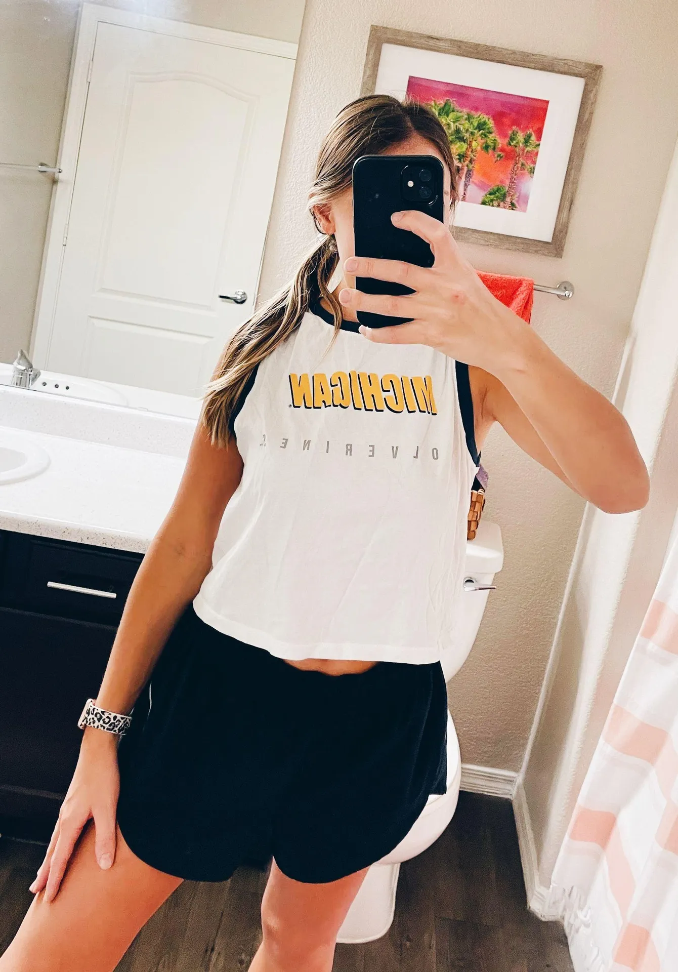 Michigan White Tank Size M - Image 2