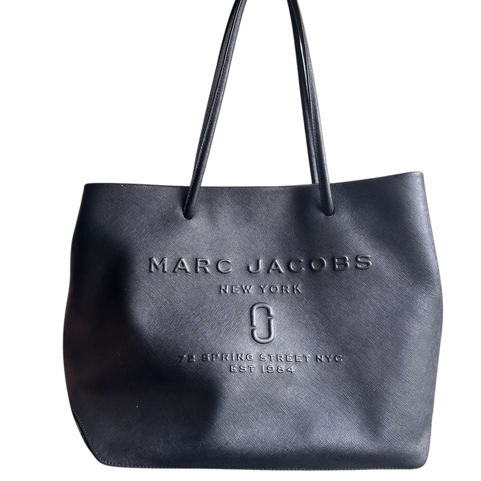 MARC JACOBS East-West Logo Shopper‎ Tote Black - Image 4