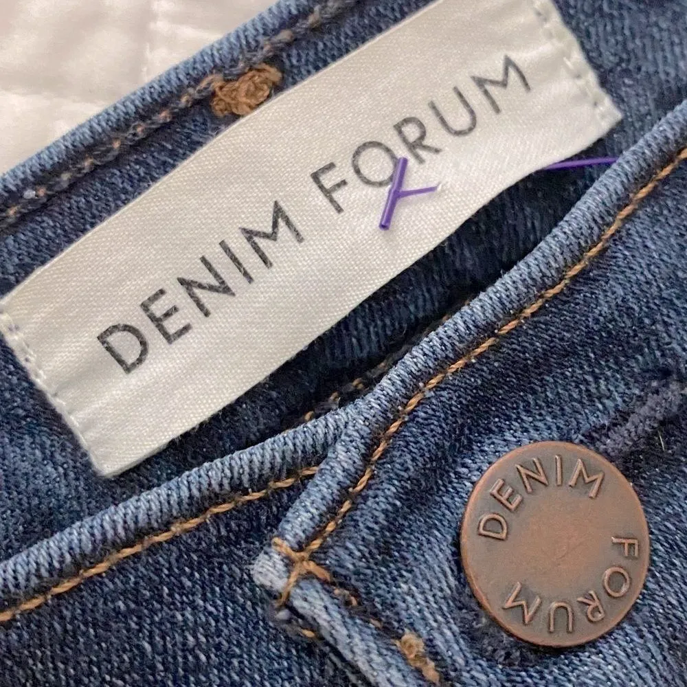 Aritzia Denim Forum The Nico Mid Rise Skinny Jeans Women's 27 Slim Stretch Crop - Image 9