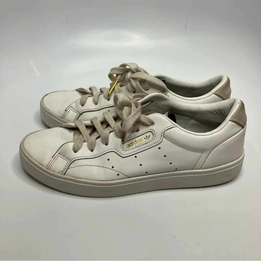 Adidas‎ originals super sleek white sneakers size 7 - Image 4