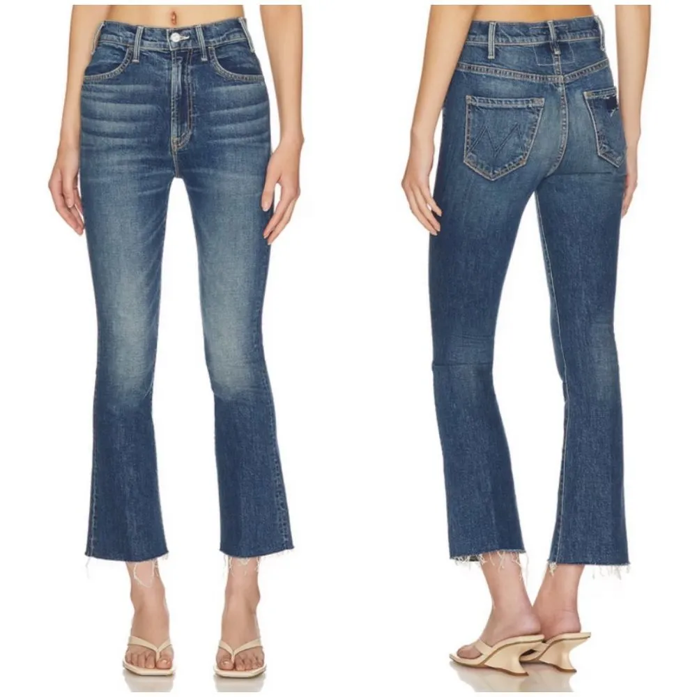 💕MOTHER SUPERIOR💕 Hustler Flood Fray Jeans ~ Beer Me 29 NWOT - Image 9