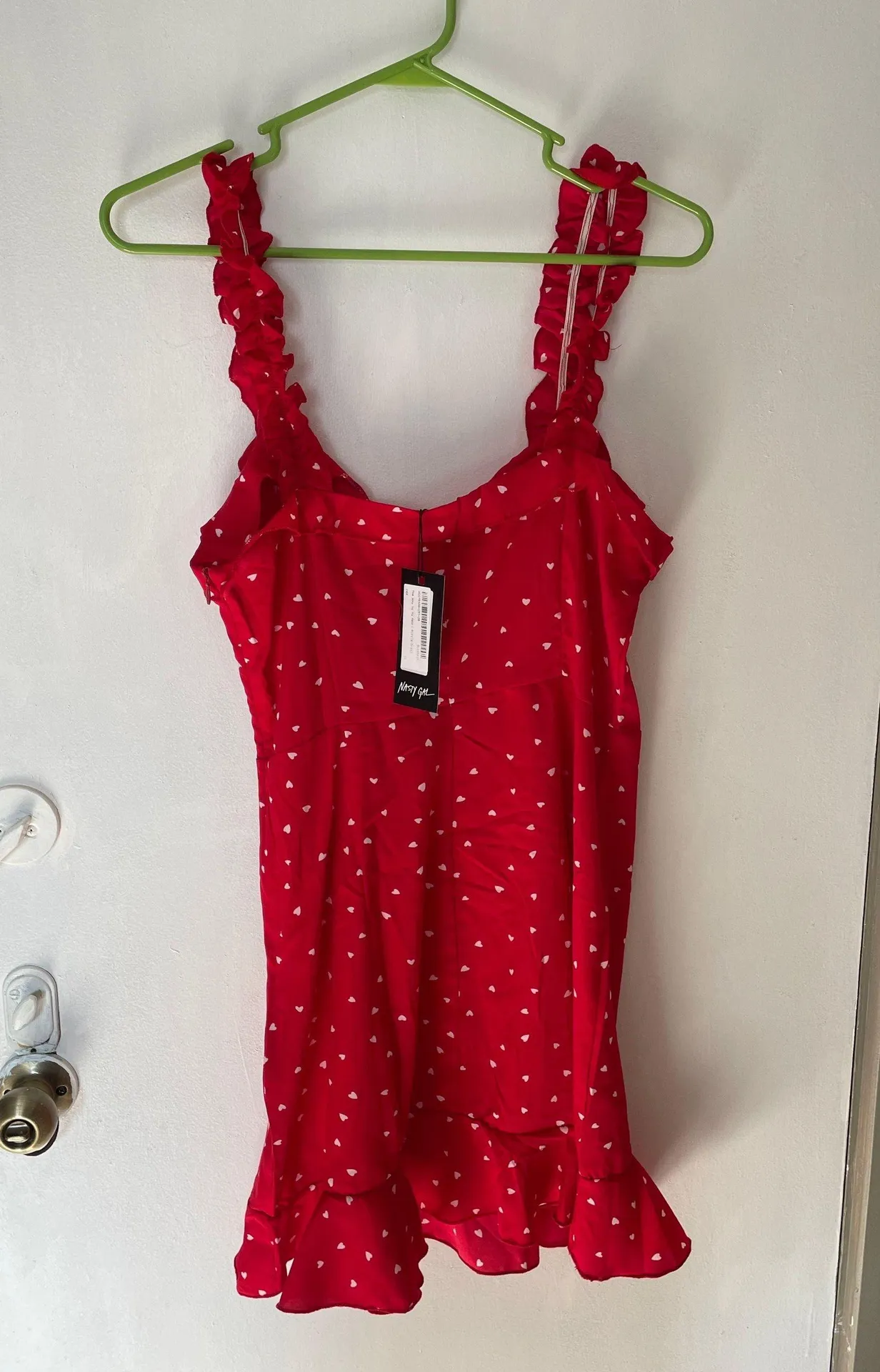 Nasty Gal Red Heart Dress - Image 2