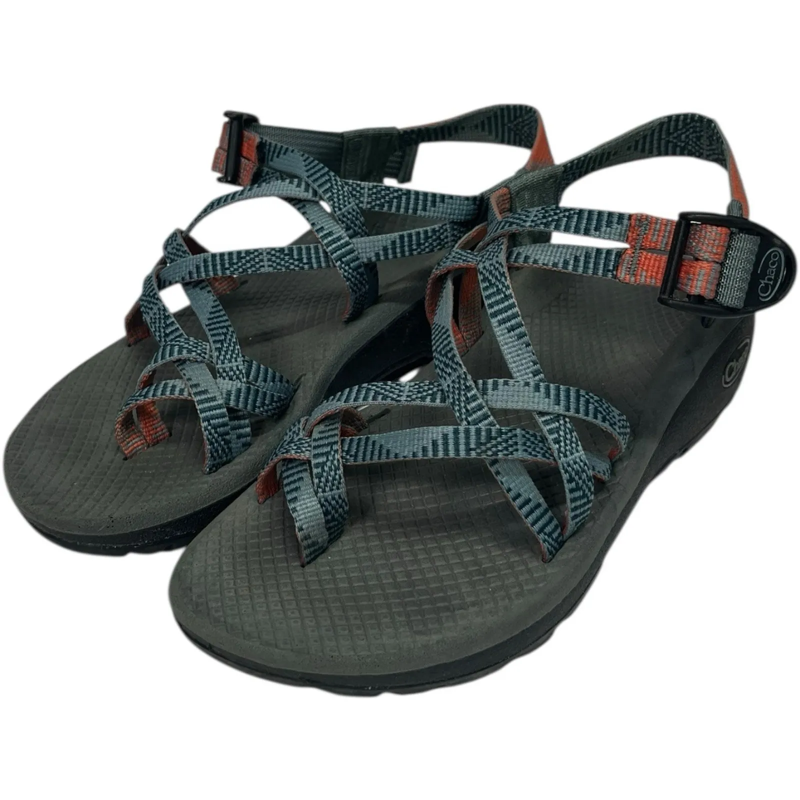 Chaco Z Cloud Sandals Womens 7 Green Strappy Outdoor Hiking Trail Comfort Casual - Image 7