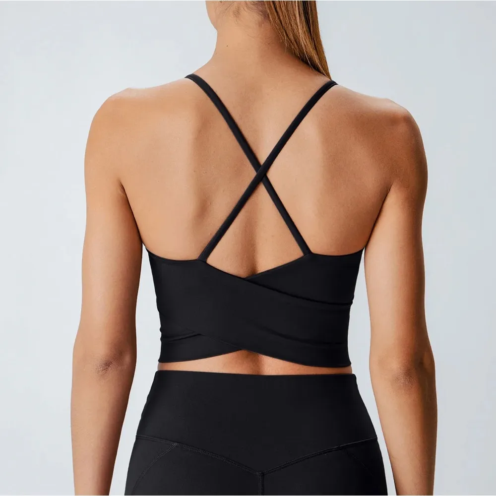 Berlook Activewear Black V Neck X - Image 3